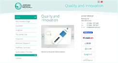 Desktop Screenshot of jordanmedical.nl